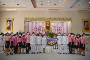 พิธีวางพวงมาลาเนื่องในวันคล้ายวันสวรรคต วันปิยมหาราช 23 ตุลาคม 2563 พระบาทสมเด็จพระปรมินทรมหาจุฬาลงกรณ์ พระจุลจอมเกล้าเจ้าอยู่หัว