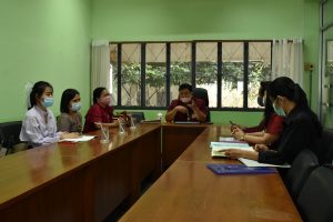 คณะผู้บริหารต้อนรับคณะผู้บริหารจาก โรงเรียนชัยบาดาลพิทยาคม