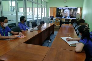 ประชุมออนไลน์กับคณะ กรรมการบริหารองค์การนักวิชาชีพในอนาคตแห่งประเทศไทย (อวท.)