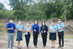 สำนักงานศึกษาธิการจังหวัดลพบุรี-งานสวนพฤกษาสตร์ มาตรวจเยี่ยมเเละส่งมอบ