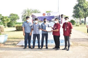 วันที่ ๑๔ กันยายน ๒๕๖๕ เวลา ๐๘.๐๐ น. นายเริงศักดิ์  เข็มทอง พร้อมคณะผู้บริหาร วิทยาลัยเทคนิคโคกสำโรง ได้มอบรางวัลในโครงการแข่งขันกีฬาฟุตบอล ๗ คน Electrical Power Cup ประจำปีการศึกษา ๒๕๖๕ ดำเนินงานโดย ชมรมวิชาชีพช่างไฟฟ้ากำลัง วิทยาลัยเทคนิคโคกสำโรง