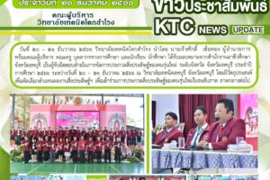 วันที่ ๒๐ – ๒๑ ธันวาคม ๒๕๖๖ วิทยาลัยเทคนิคโคกสำโรง นำโดย นายเริงศักดิ์  เข็มทอง ผู้อำนวยการ พร้อมคณะผู้บริหาร คณะครู บุคลากรทางการศึกษา และนักเรียน นักศึกษา ได้รับมอบหมายจากสำนักงานอาชีวศึกษาจังหวัดลพบุรี เป็นผู้รับผิดชอบดำเนินการจัดการประกวดสิ่งประดิษฐ์ของคนรุ่นใหม่ ระดับจังหวัด จังหวัดลพบุรี ประจำปีการศึกษา ๒๕๖๖ ระหว่างวันที่ ๒๐ – ๒๑ ธันวาคม ๒๕๖๖ ณ วิทยาลัยเทคนิคลพบุรี จังหวัดลพบุรี โดยมีวัตถุประสงค์เพื่อคัดเลือกตัวแทนผลงานสิ่งประดิษฐ์ฯ ￼เพื่อเข้าร่วมการประกวดสิ่งประดิษฐ์ของคนรุ่นใหม่ในระดับภาค ภาคกลางต่อไป